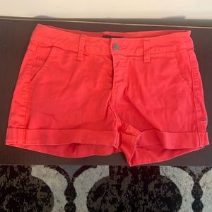 Pink jean shorts size M